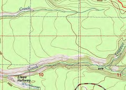 7-6134 ft CastleCreek2 - Castle Creek - mi 1823-6085 ft DuttonCreekTR - Dutton Creek
