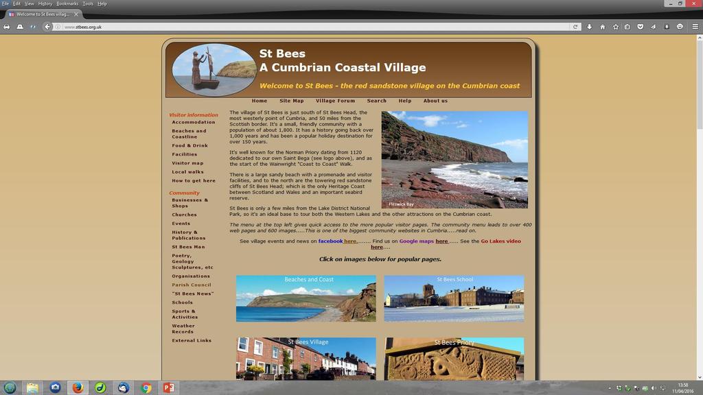 Our Village web site The