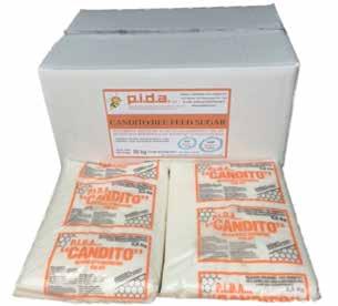 91 50kg carton (4 boxes) 107.30 Pallet (64 boxes) P.O.A B. Dulcofruct Bee Candy This product DULCOFRUCT mark has been tested for the last two years before it was placed on the market.