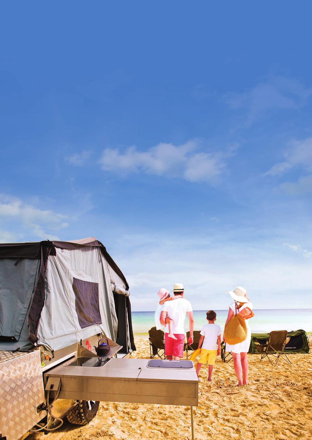 Fabulous for Families Popular Camper Choices for Family Adventures CREATE UNFORGETTABLE HOLIDAYS IN THE HEART OF AUSTRALIA TRAVELLER ESCAPE OVERLANDER DROVER LONGREACH FRONTIER