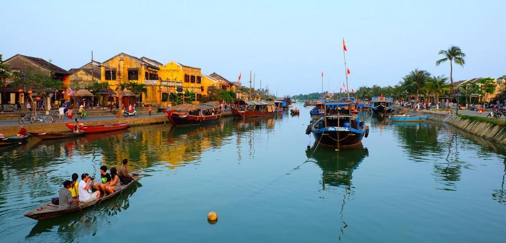 Continue to Hoi An, arriving in time for lunch. Once you ve checked-in to your hotel, the rest of the day is at leisure.
