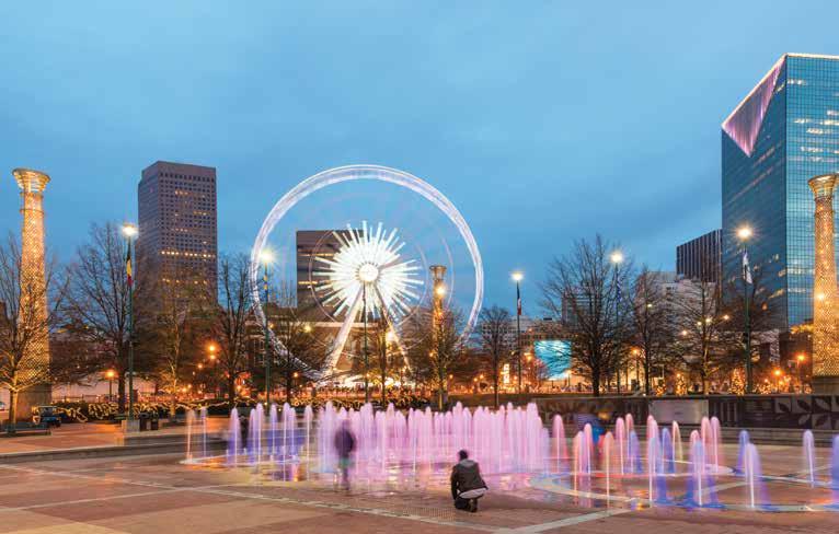 A $14 Billion economic impact from tourism activity in Downtown Atlanta in 2014.
