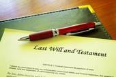 OR 8 The property escheats to the state when a person dies without a will and there are no heirs.