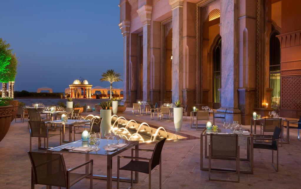 EMIRATES PALACE HOTEL Emirates Palace offers a magical location to enjoy the quintessence of award winning 5-star luxury hospitality and authentic local experiences.