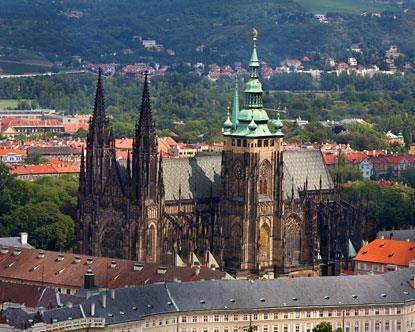 Prague Castle - Founded more than 1,000 years ago by Přemysl princes, the impressive if somewhat somber Prague Castle complex - including the Old Royal Palace, three churches and a monastery - is an