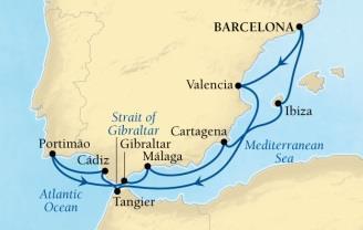 Palamos ~ Barcelona 10-Day UNESCO Treasure sof Iberia Roundtrip