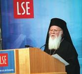 Page 2 The Hellenic Observator THE LONDON HELLENIC SOCIETY ANNUAL LECTURE The Role of Religion in a Changing Europe His All Holiness Ecumenical Patriarch Vartholomeos visited the School for the first