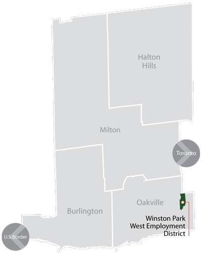 Employment Lands: Servicing & Planning Update Oakville Winston Park West Regional Servicing: $8.