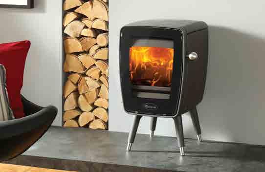 Dovre Vintage 30 in Matt Black Vintage 30 Wood Stove KEY DETAILS All cast iron construction Woodburner Airwash and Cleanburn systems Ecodesign Ready Approved for Smoke Control Areas* Nominal heat