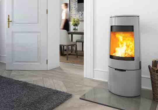 Bold 400 in Grey enamel Bold 400 Wood Stoves KEY DETAILS All cast iron construction Woodburner Airwash and Cleanburn systems Ecodesign Ready Nominal heat output: 7kW Heat output range: 2.