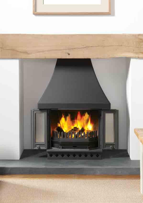 46 Dovre 1800 fireplace with