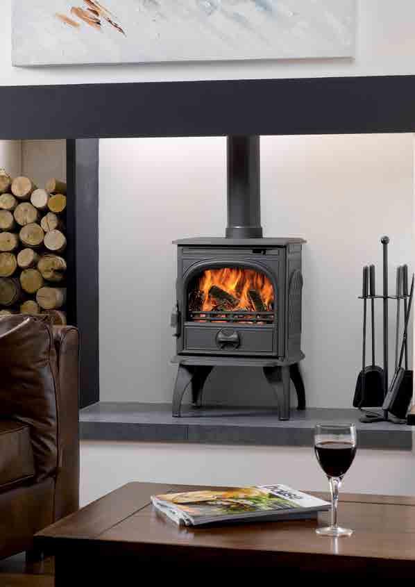 Dovre 250 multi-fuel stove with