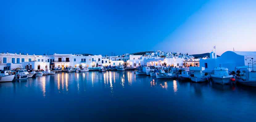 Tour inclusions Highlights Go island hopping in the Greek Islands Admire the beauty of Santorini Relax on the golden beaches of Paros Enjoy vibrant Mykonos Explore Athens on a city highlights tour
