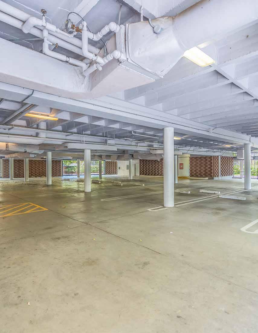 ON-SITE SECURE PARKING SPACES 50 Slots