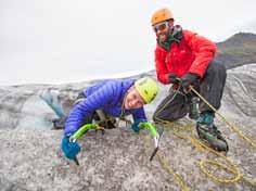 So whether you are a complete beginner looking for an adventure or an experienced ice climber wanting to improve your technique, Svínafellsjökull glacier has everything you are looking for.