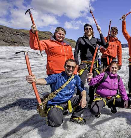 SÓLHEIMAJÖKULL & SKÓGAR DAY TOURS Icelandic Mountain Guides offer daily Glacier Walks all year round on Sólheimajökull glacier, an outlet glacier from the Mýrdalsjökull glacier, which is the 4th