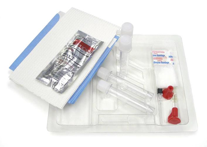 Size Order # Case Size Tray Contents No Catheter NC30000T 5 per Case (1) 150 ml Collection Burette 3.5 FR NC30350T 5 per Case (1) Antiseptic Swabsticks 5.