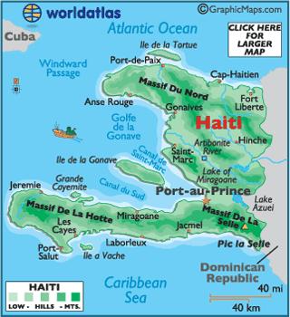 HAITI One fatality 67 shelters accommodating 11,041 persons Evacuated 8