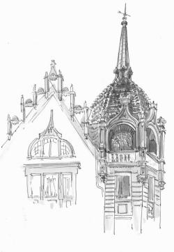 Notre-Dame-des- Victoires Church Atelier: Irma Levasseur, physician by: Mrs.