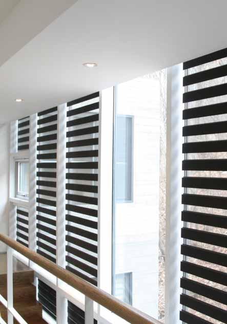 VIEWLINE SHADES This innovative two-in-one blind offers you