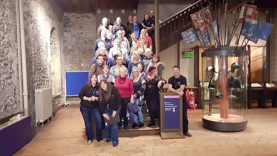 On the 10th of October, we had a double event. Team One returned to Norwich Castle. It seemed the castle staff team increased by one, to 4 members!