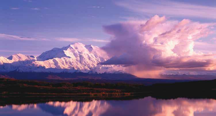 Talkeetna Land Excursions McKinley Flyer Explore Mt. McKinley within six miles of this magnificent sight. Fly to the remote western end of Denali National Park and see the south side of Mt.