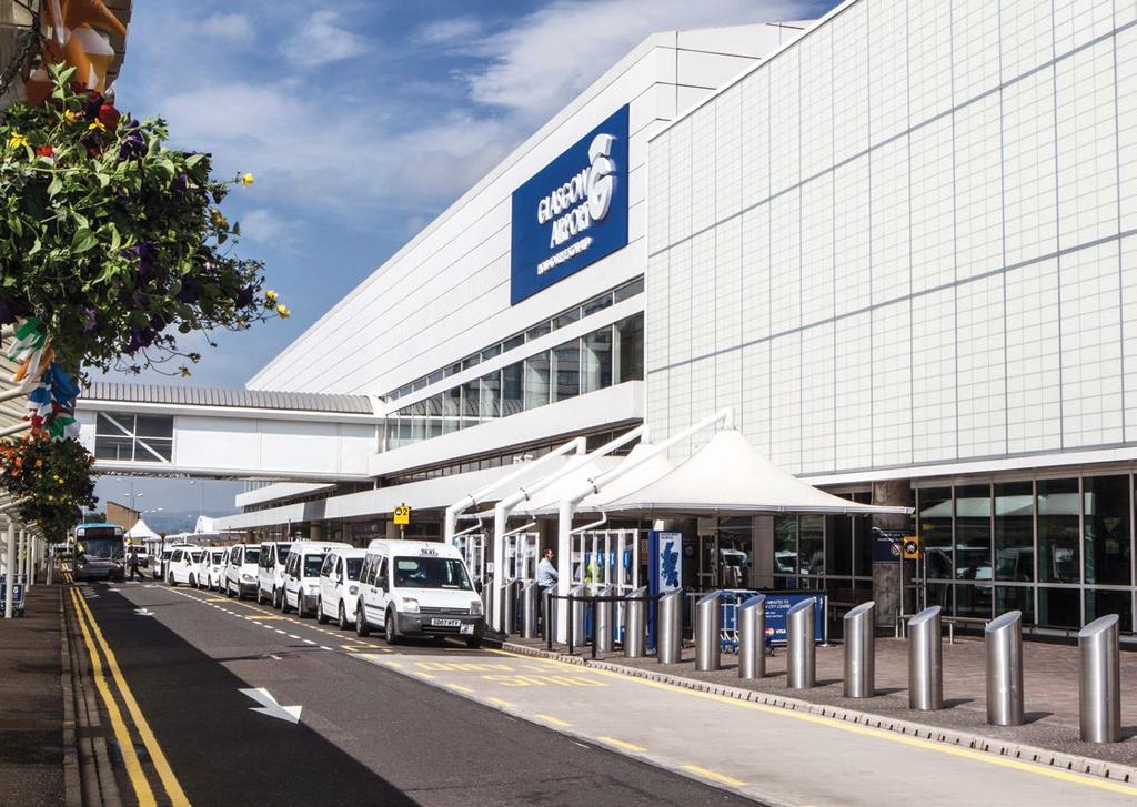 HOW TO MAKE YOUR JOURNEY EASY Glasgow Airport Limited is dedicated to providing accessibility for people with reduced mobility (PRMs) throughout its facilities at Glasgow Airport.