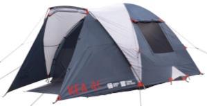 7kg Warranty: 2 Year LIVEABLE - The Kea 4EV is a quality tent that is designed for couples going away overnight or camping out for a long weekend.