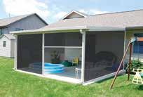 Once you have your new patio cover, you can further define your outdoor living space with additional products.