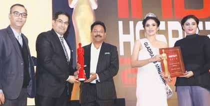 14 INDIA HOSPITALITY AWARDS Best Debut Luxury Hotel RADISSON BLU FARIDABAD Harpreet Vohra, General Manager, Radisson Blu Faridabad, says, India Hospitality Awards is a fantastic initiative.