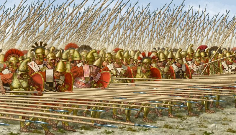 Peloponnesian War, Macedonia in the north grew strong under the
