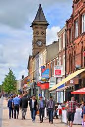 Preston city centre is the main retail and service centre in Central Lancashire, and is ranked first in the Lancashire Sub-region for non-food shopping.
