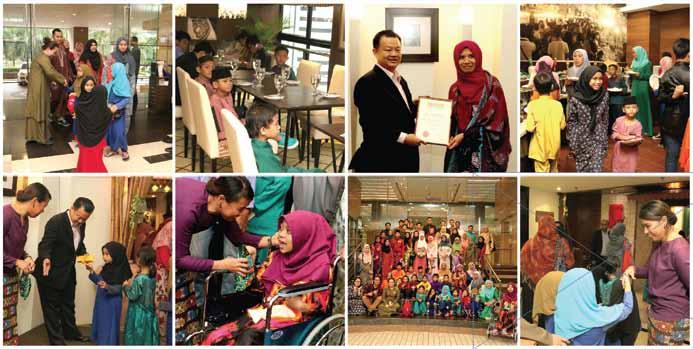 In the spirit of sharing and giving this Ramadan, Pacific Regency Hotel Suites hosted 50 boys and girls aged between 4 and 17 years from Pertubuhan Kebajikan Al-Firdausi to a buka puasa treat at Soi