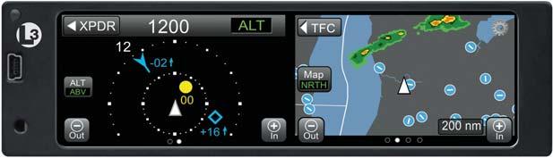 panel-mounted transponder, transforming cockpits and expanding pilot situational awareness.