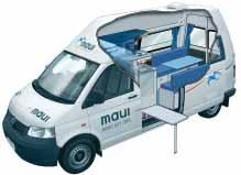 Maui Motorhomes Enjoy the freedom and fun of having your own home away from home! All motorhomes are fully equipped with bedding, cutlery, cooking utensils, fridge and cooker.