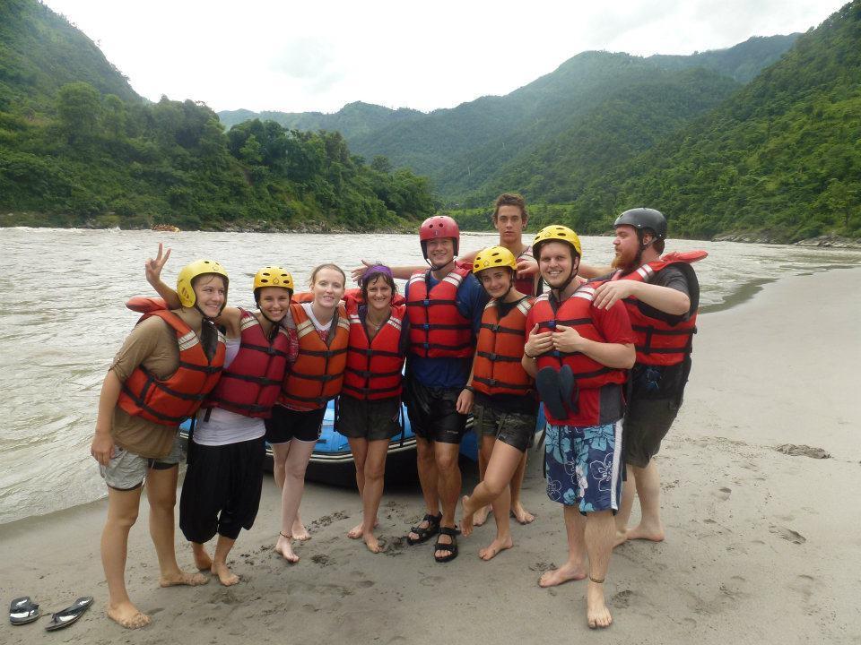 Day 5 Today we have the chance to stop and do some White Water rafting