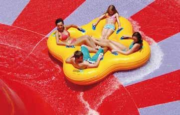 Families will love Wiggle Bay, a safe and shady miniature water park within WhiteWater World.