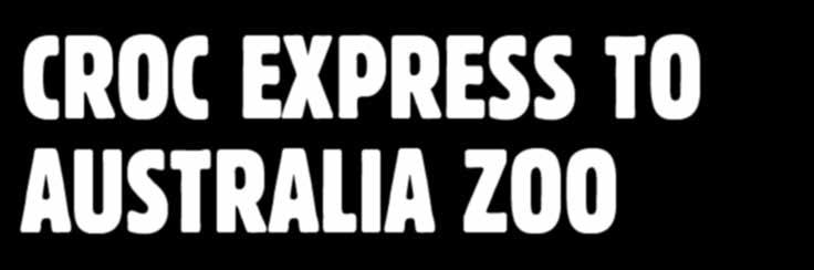, Informative commentary and DVD presentation (on board the luxury Croc Express Coach), Australia Zoo is an all-weather attraction with undercover walkways and seating *Low