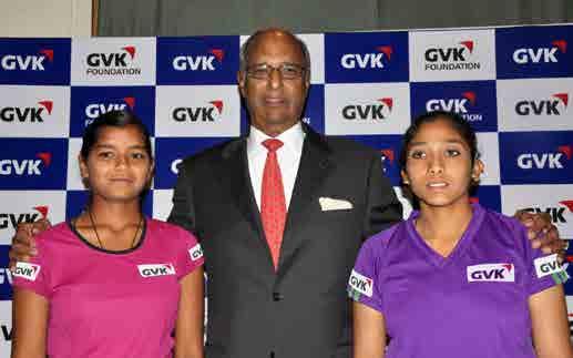 GVK Promotes Budding Tennis Stars GVK has come forward to promote two budding Tennis players from Andhra Pradesh, Ms Shaik Jafreen