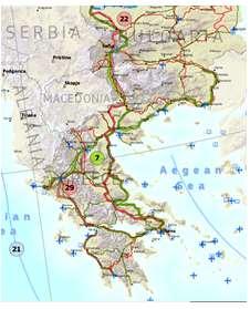 Orient / East Med Corridor Annex I - Greek Suggestions Revision of Allignment Sofia Thessaloniki Athina Piraeus /Ikonio Heraklion