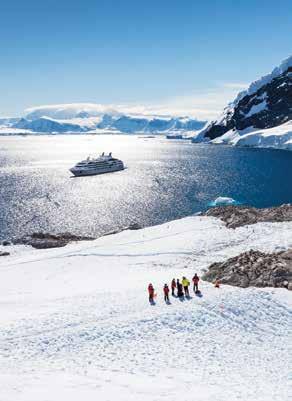 MORE THAN YOUR NEXT CONTINENT, ANTARCTICA WILL CHANGE YOU Explored by a lucky few, wondrous Antarctica is the only continent on earth governed by peace and science, a wilderness alive under the sea