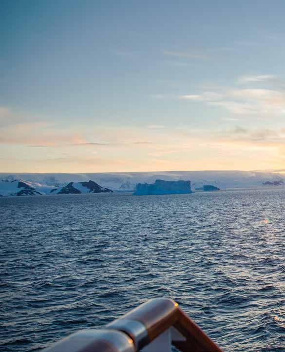LUXURY SISTER SHIPS DESIGNED FOR THE POLAR REGIONS Style, strength and state-of-the-art technology expect no less on