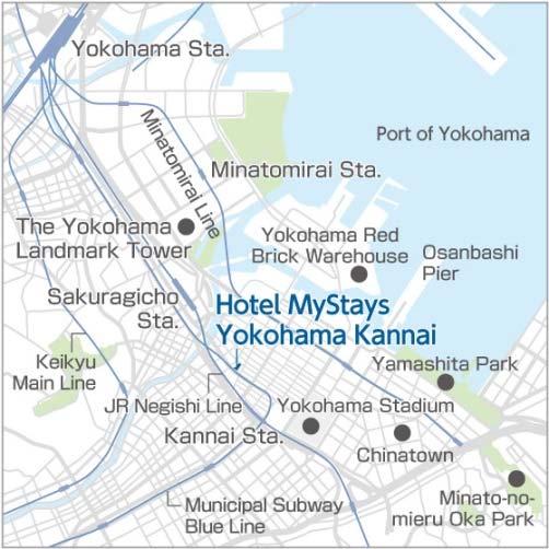 minutes by train to Yokohama Station Yokohama Stadium and well known