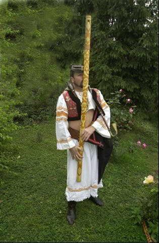 Fujara - a fascinating musical instrument Fujara is a wind instrument (over five feet or 1.7 m long) of ancient Slovak shepherds.