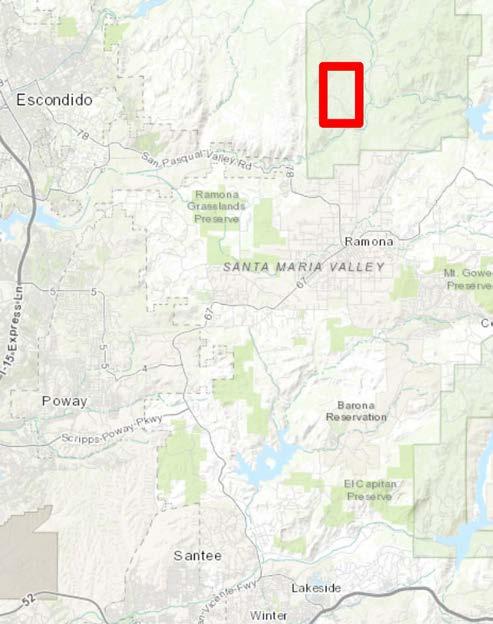 Proposed Action Orosco Ridge Mountain Bike Trail System Cleveland National Forest Figure 2.