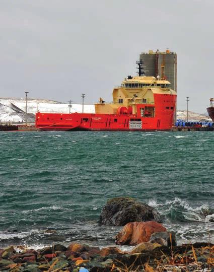sector is responsible for. Major oil exploration off the coast of Newfoundland and Labrador began in the Jeanne d Arc Basin of the Grand Banks, approximately 315 kilometres from St. John s.