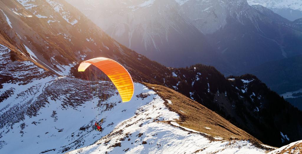 IBEX 3 By mountaineers, for mountaineers Lightweight, high performing, uncomplicated: the IBEX 3 is an ultralight wing (from 2.