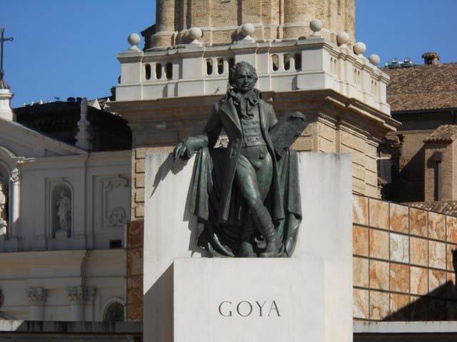 City of Goya Francisco de Goya y Lucientes (1746 1828), world renowned painter and engraver from Zaragoza.