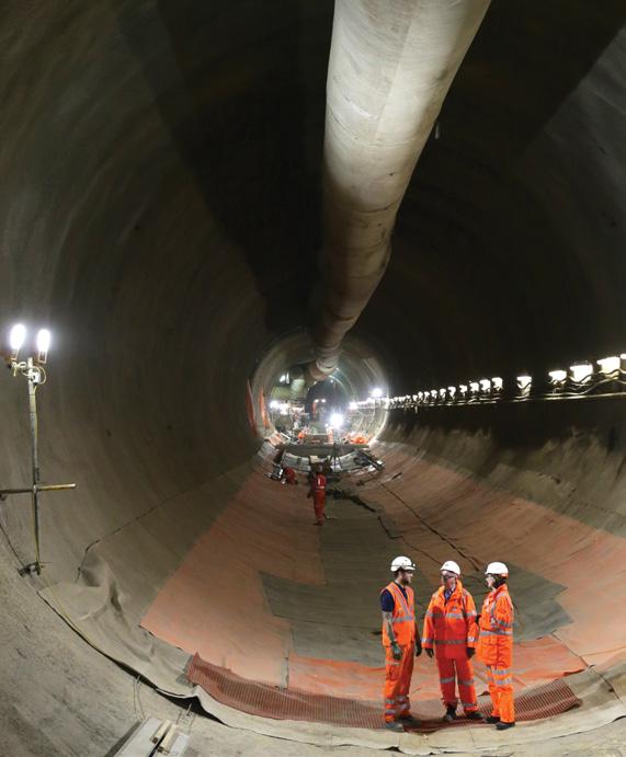 MOVING AHEAD ISSUE 34 MARCH 2015 WELCOME FROM ANDREW WOLSTENHOLME It s an exciting time for Crossrail, as we continue to build a new railway for London and the South East; safely, on time, and on