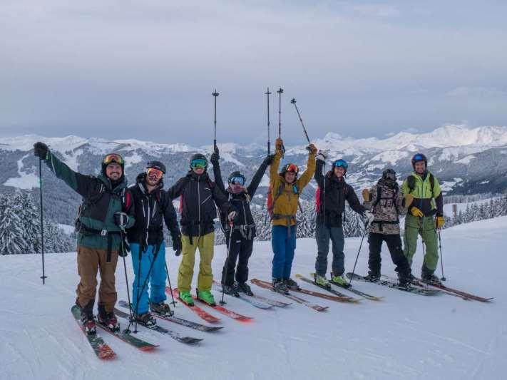 TransOccitan ski safari from Chamonix Mont Blanc to Ostana Monte